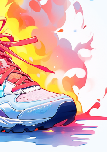 Vibrant Kanye KAWS Collaboration Artwork