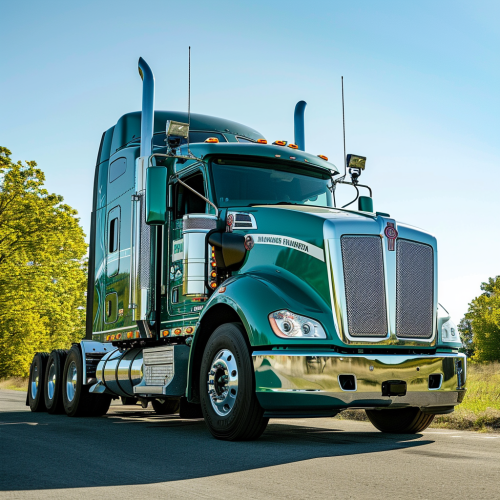 Kenworth T880 Straight Truck with Praxair Signage