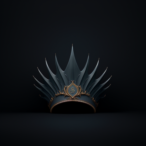 Minimalist kings crown shell image