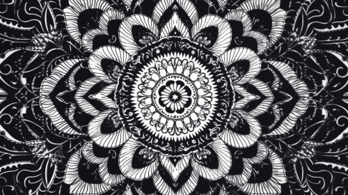 Mandala reflecting Kirtan Kriya mantra