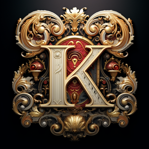 Elegant  KMK  ornate fonts