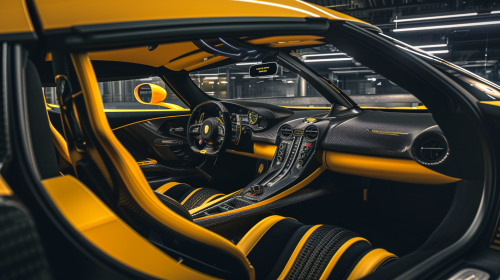 Koenigsegg CC850 Car Interior View