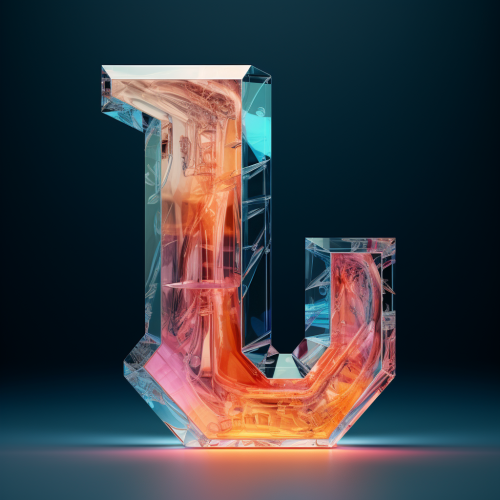 Crystal polygon translucent UL icon