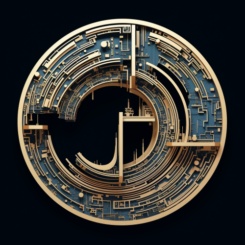 CipherLoop Capital labyrinth-mobius design with 'C'