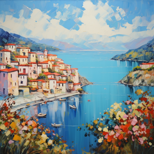 Lanmola Impressionism Artwork Painting