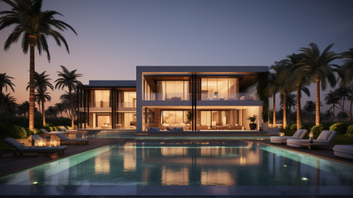 Largest UAE Luxury Villa with Minimalistic Design