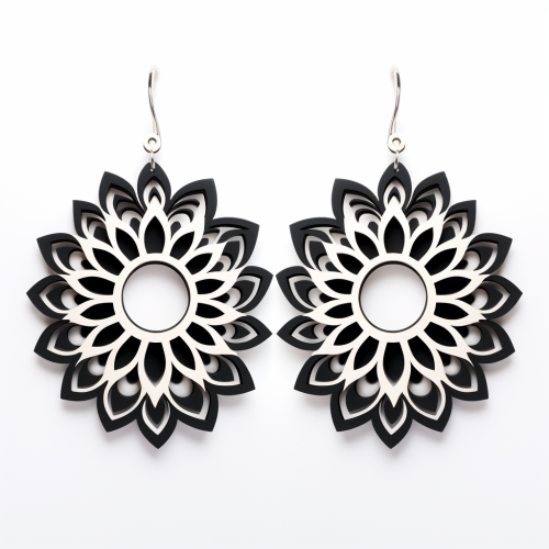 Beautiful Lasercut Earring Vishvadevas Design