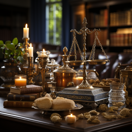 Hyper Realistic Commercial Shot: Law Elements Hyper Realistic Commercial Shot: Law Elements