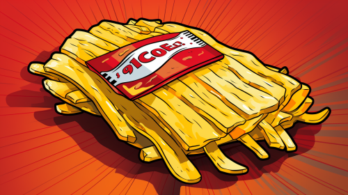 Lays Chips Bag for Silicon GPU Microchips Lays Chips Bag for Silicon GPU Microchips