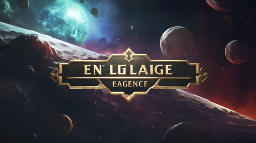 Space-themed League of Legends YouTube Banner