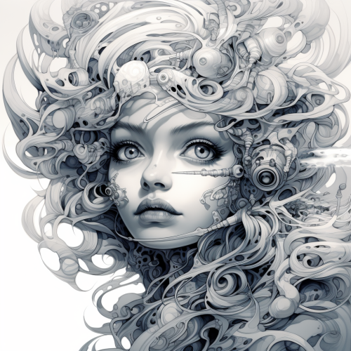 Line art illustrations for download