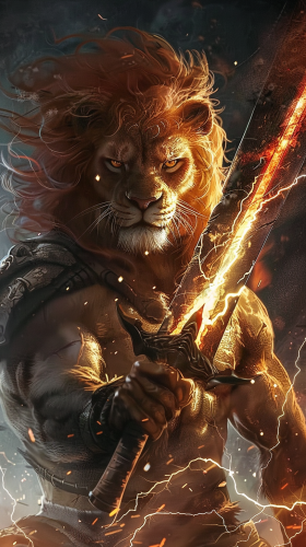 Thundercats Lion-O with Sparking Sword