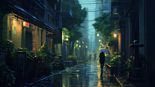 Lofi Rainy - Relaxing Music for a Cozy Atmosphere