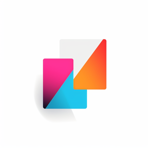 Popart Logo Design with 2 Rectangles Popart Logo Design with 2 Rectangles