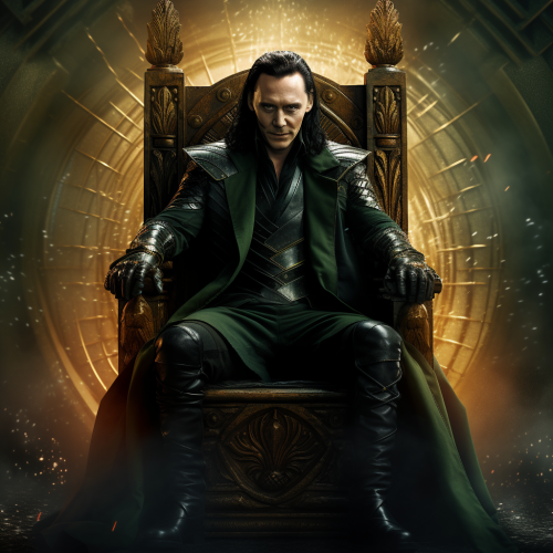 Loki displaying his immense power