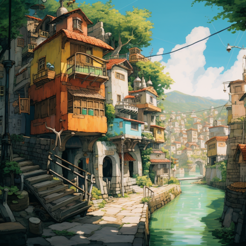 Charming town of Los Navalucillos