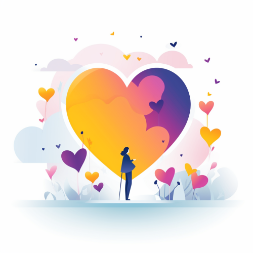 Love-Salf Activity Minimal Flat Design