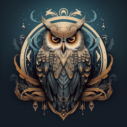 Unique and stylized egg logo