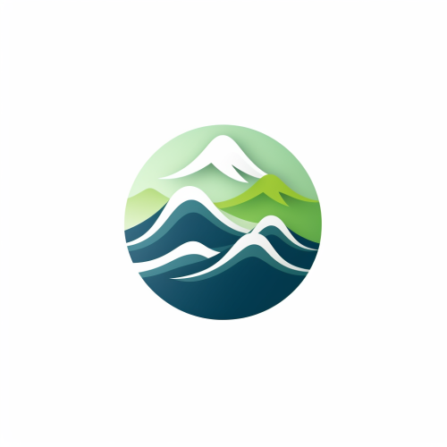 Terrain based logo design