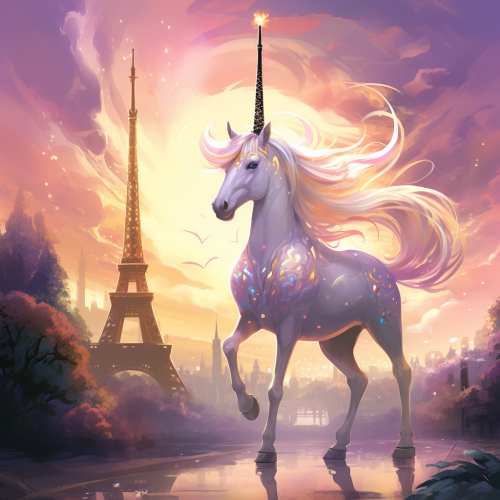 Luna, the majestic unicorn on her Paris adventure Luna, the majestic unicorn on her Paris adventure