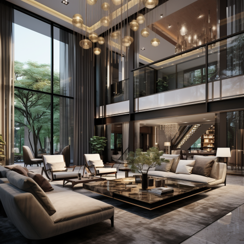 Luxurious service apartment showcasing opulence Luxurious service apartment showcasing opulence