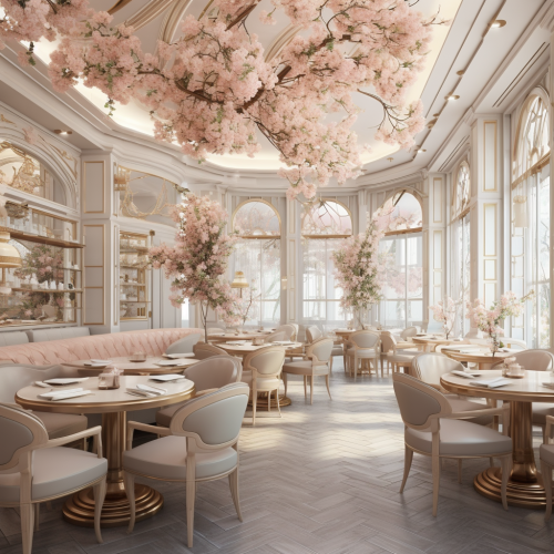 Shabby Chic Flower Ceiling Decor