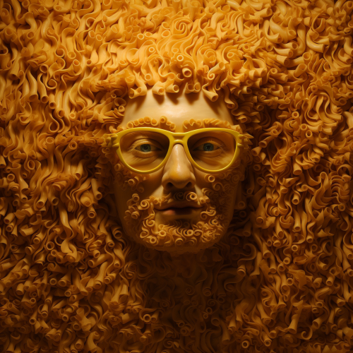 Macaroni Magic Eye Poster