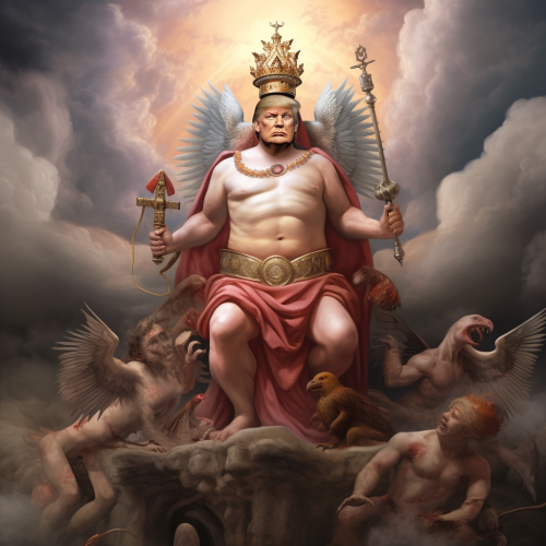 MAGA GOD chubby mad picture MAGA GOD chubby mad picture