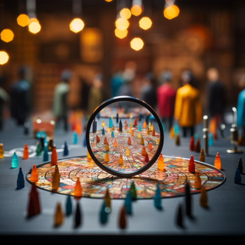 Group of candidates with CVs