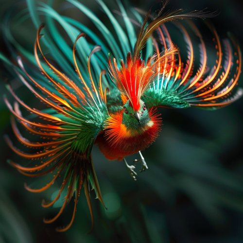 Male Resplendent Quetzal in Panama