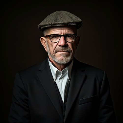 David Mamet in a theater production