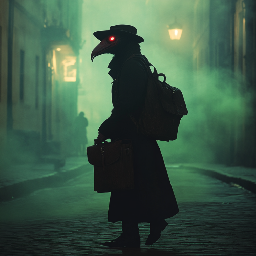man in black robe mask man in black robe mask