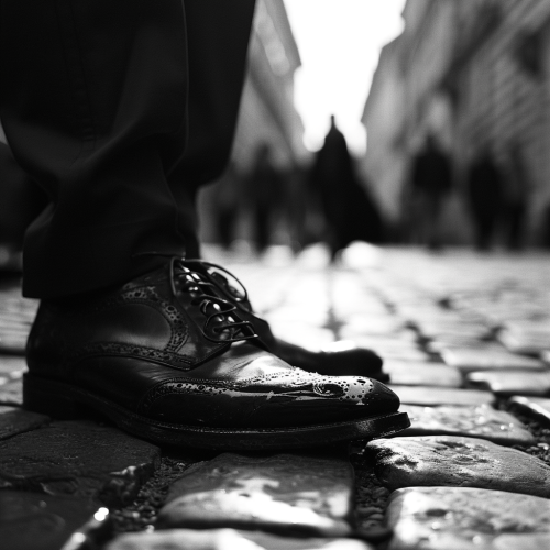 Stylish Man in PÁR Prague Shoes
