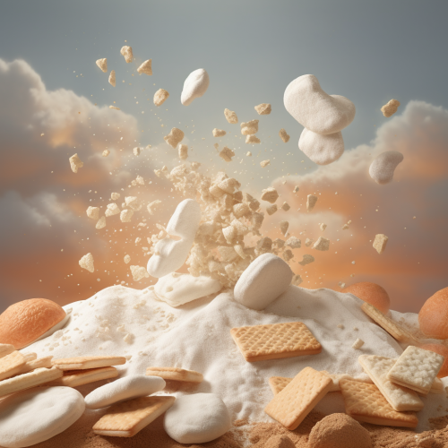 Epic Design of Manna Falling from Heaven