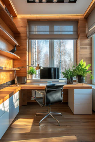 Modern style marketing office room