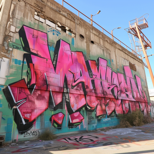 MAWMAN 755 Wildstyle Graffiti