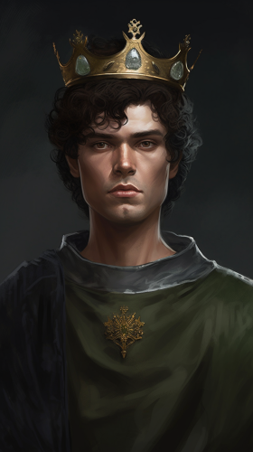 Medieval JFK in Dark Fantasy Art