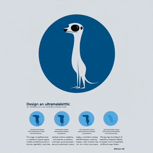 Simplified Meerkat HR Logo Design