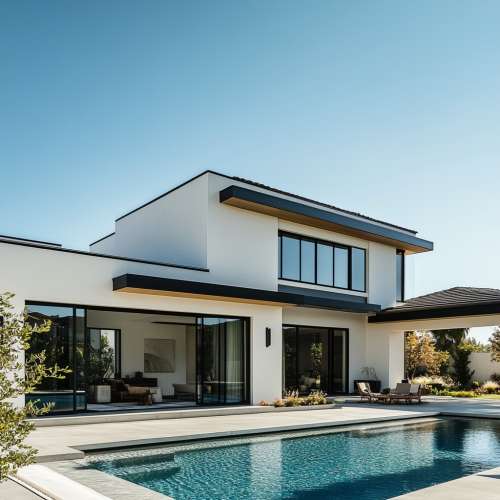 Modern Estate Southern California Day