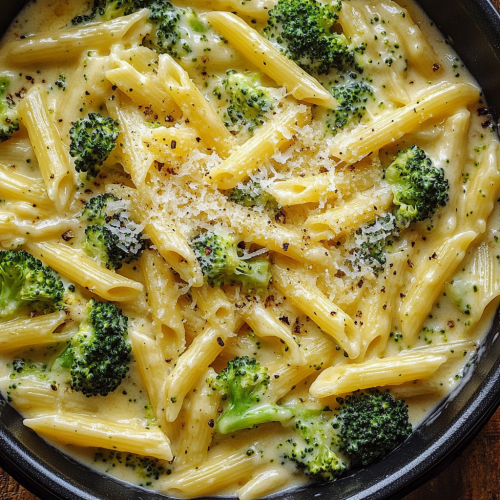 Tasty Broccoli Cheese Pasta Recipe