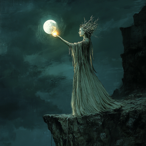 pale grey woman with candle wax skin and lit flame pale grey woman with candle wax skin and lit flame