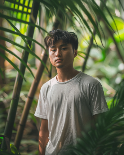 Indonesian man with diabetes