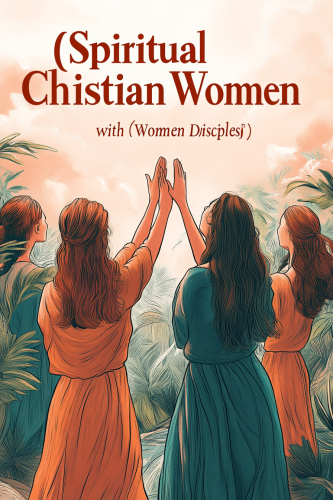 Christian women disciples spiritual companionship hands