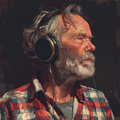 Terry Gilliam Podcast Design Graphic