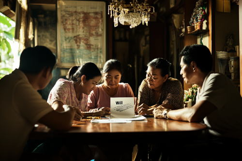 Thai Family Will Document Gathering Thai Family Will Document Gathering