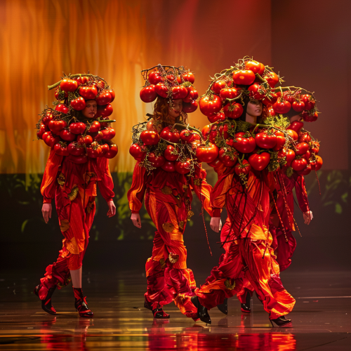 Tomato Fashion Show Runway