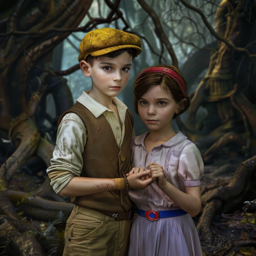 Kids Adventure Forest Woods Together