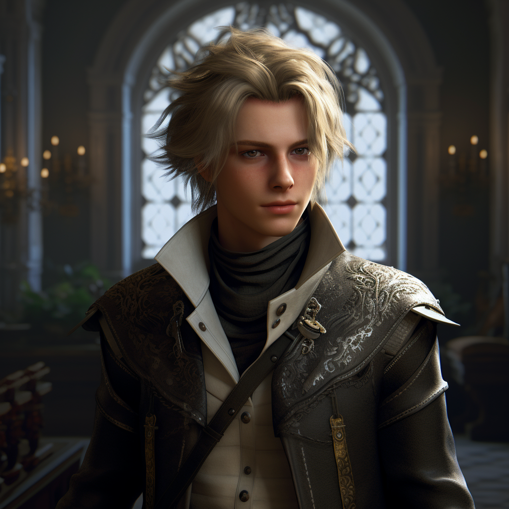 4.  Character Clive from Final Fantasy 16