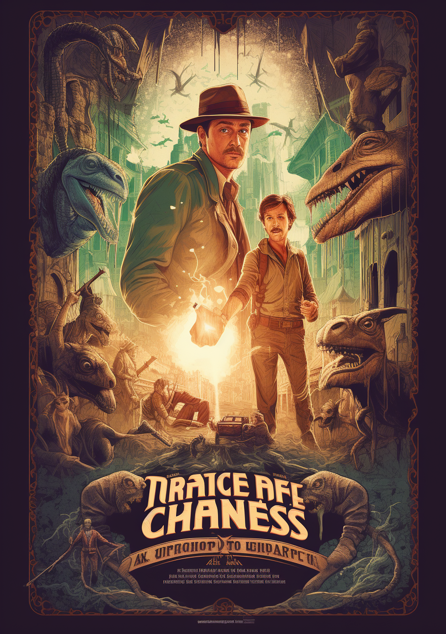 4. Thrilling adventure with Indiana Jones and hidden secrets at play.