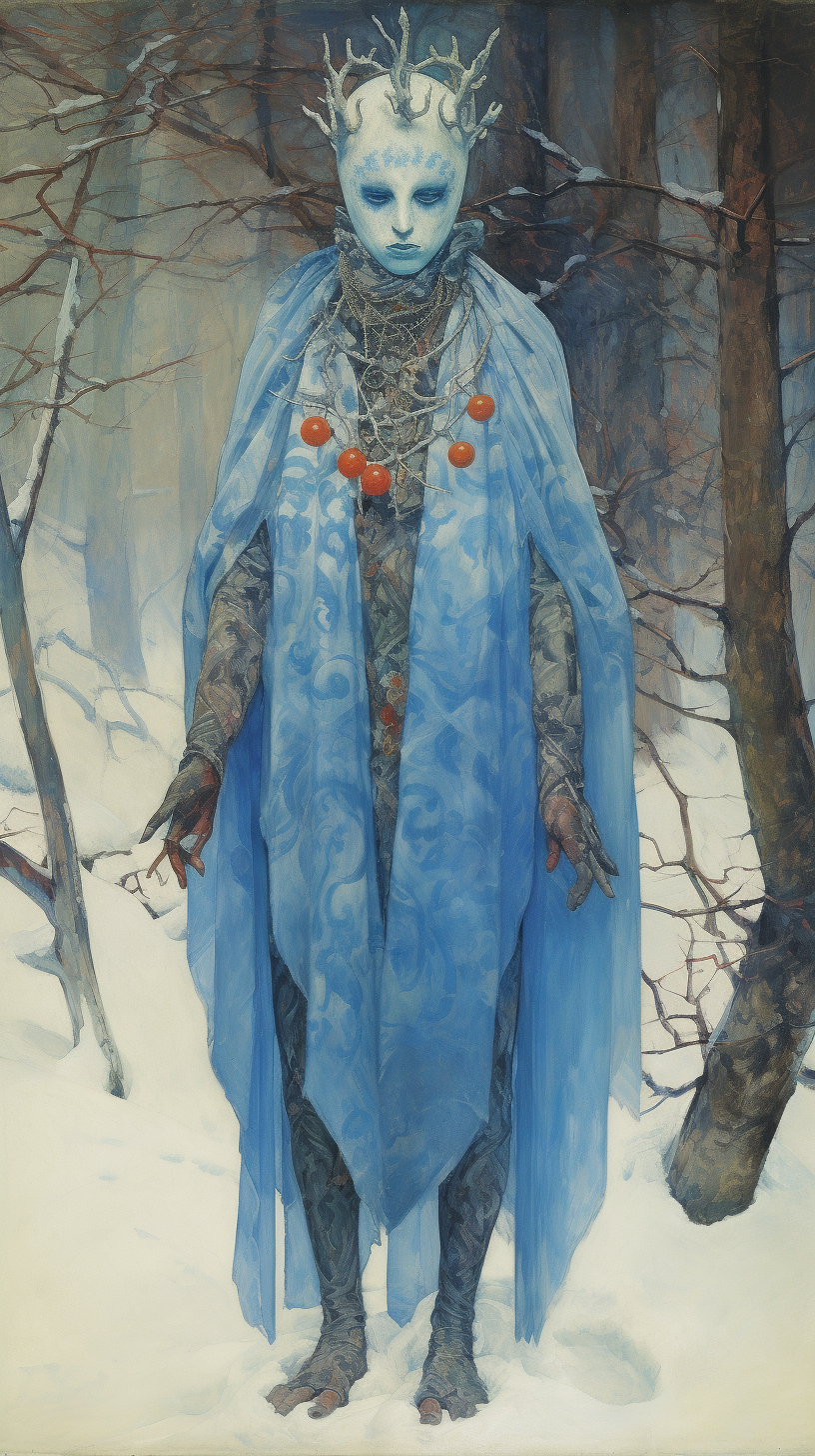 4. Captivating leshy costume from  The Snow Maiden  opera